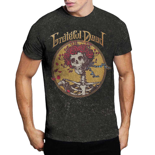 Grateful Dead Unisex T-Shirt: Best of Cover (Wash Collection) T-Shirt