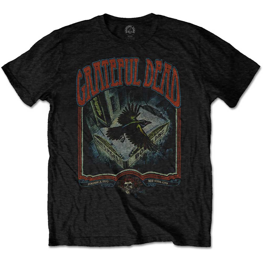 Grateful Dead Unisex T-Shirt: Vintage Poster T-Shirt