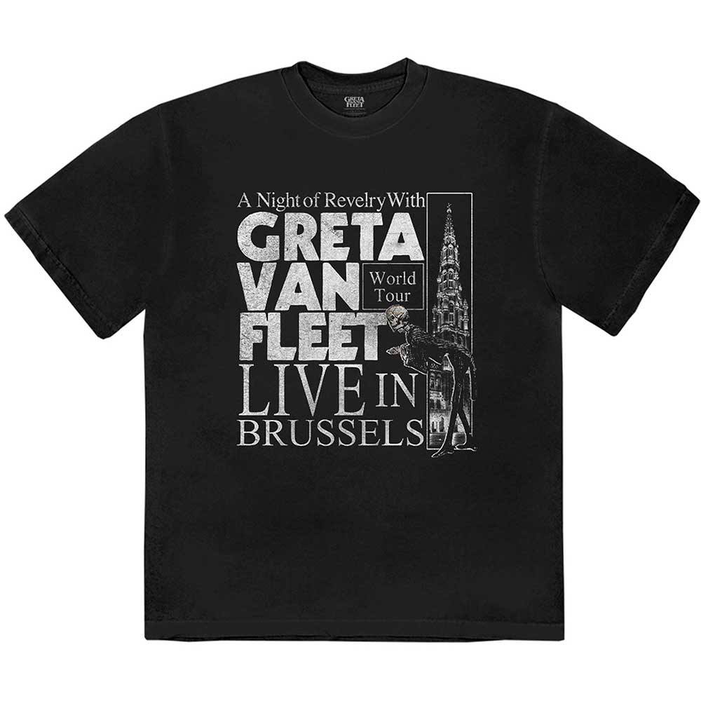 Greta Van Fleet Unisex T-Shirt: Night of Revelry T-Shirt