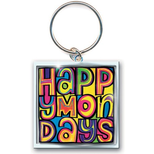 Happy Mondays Keychain: Dayglo Logo (Photo-print) Sleutelhanger