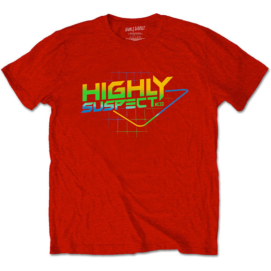 Highly Suspect Unisex T-Shirt: Gradient Type T-Shirt