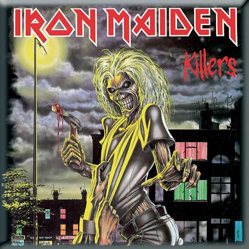 Iron Maiden Fridge Magnet: Killers Koelkastmagneet