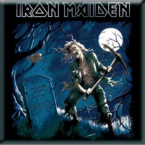 Iron Maiden Fridge Magnet: Benjamin Breeg Koelkastmagneet