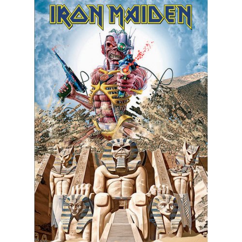 Iron Maiden Postcard: Somewhere back in time (Standard) Postkaart