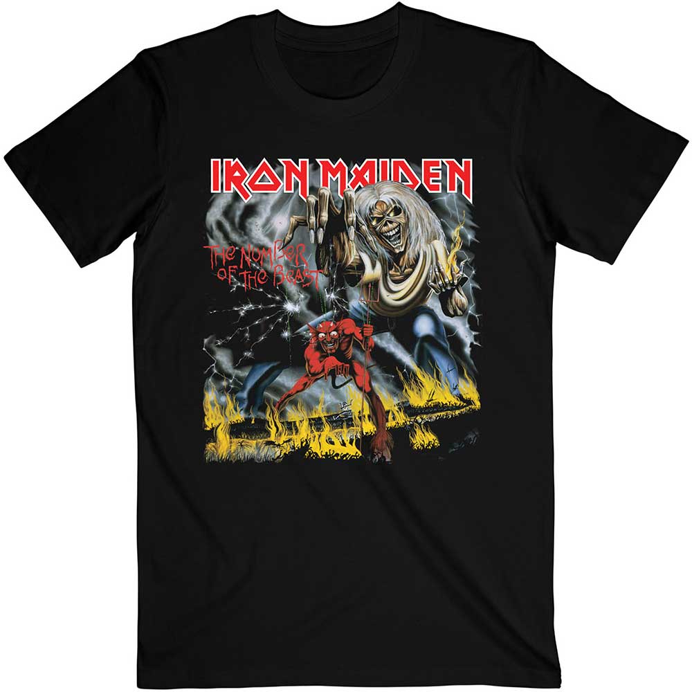 Iron Maiden Unisex T-Shirt: Number Of The Beast T-Shirt