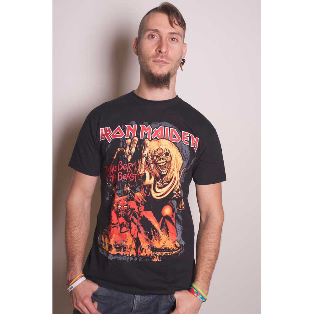 Iron Maiden Unisex T-Shirt: Number Of The Beast Graphic T-Shirt
