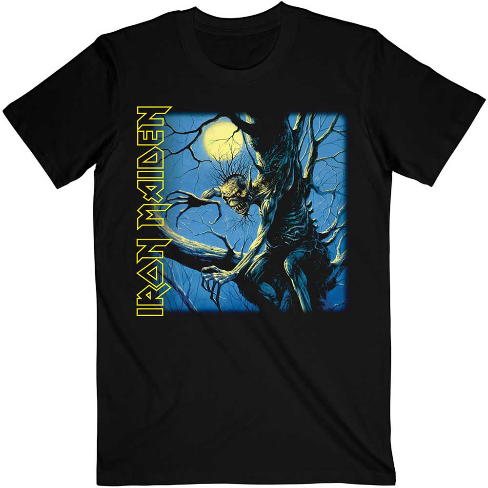 Iron Maiden Unisex T-Shirt: Fear of the Dark Album Tracklisting (Back Print) T-Shirt