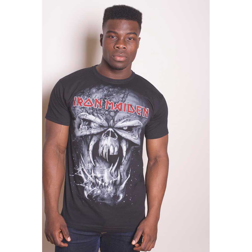 Iron Maiden Unisex T-Shirt: Final Frontier Eddie Vintage T-Shirt