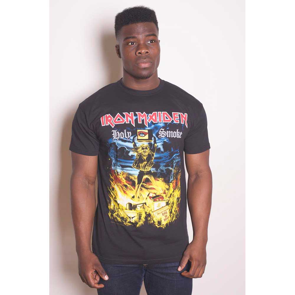 Iron Maiden Unisex T-Shirt: Holy Smoke T-Shirt