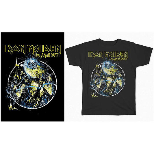 Iron Maiden Unisex T-Shirt: Live After Death T-Shirt