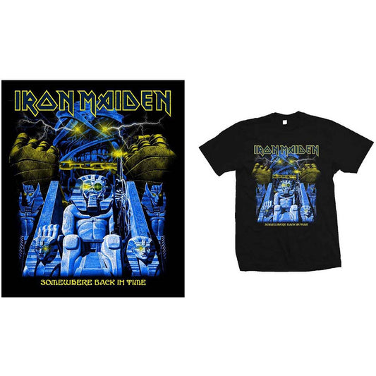 Iron Maiden Unisex T-Shirt: Back in Time Mummy T-Shirt