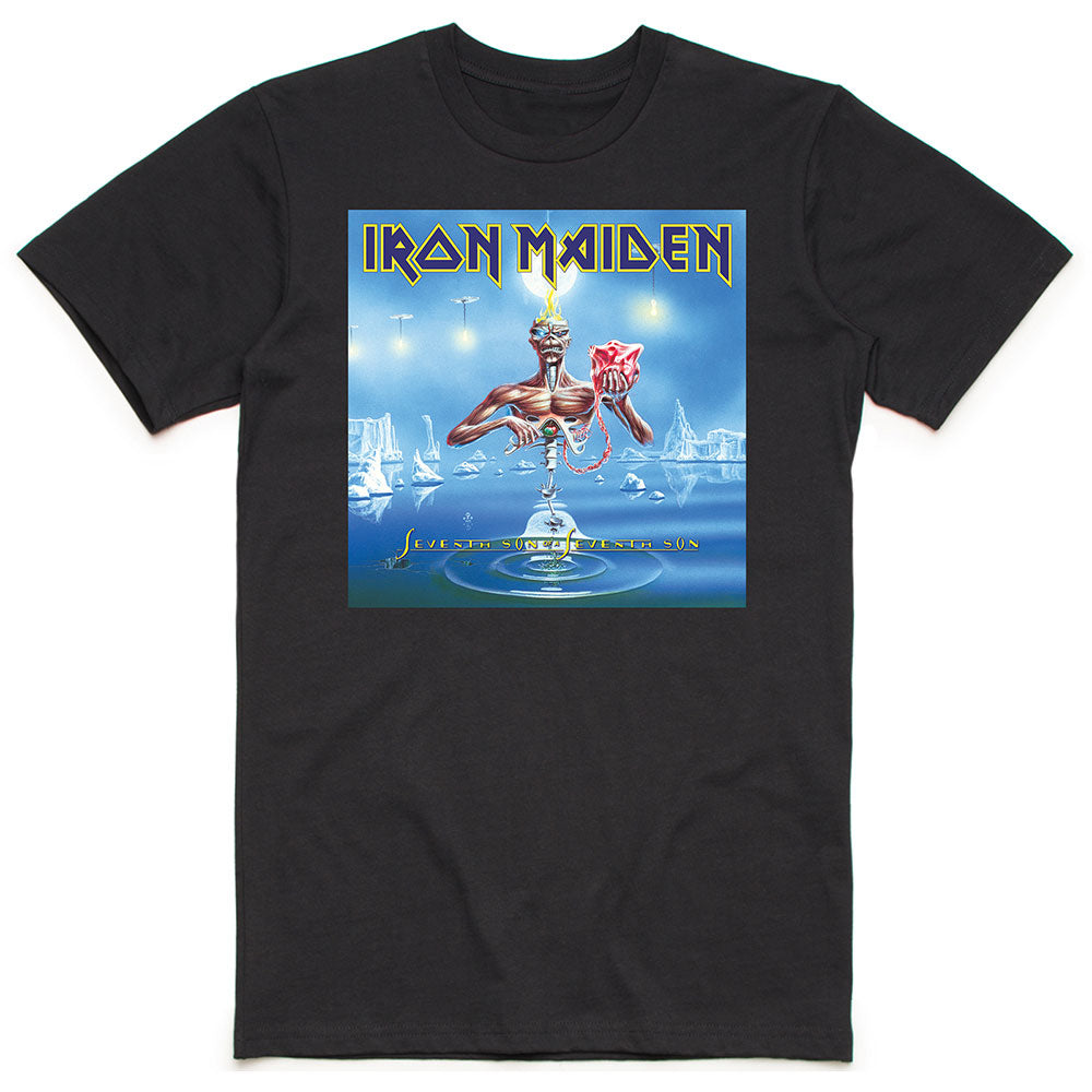 Iron Maiden Unisex T-Shirt: Seventh Son Box T-Shirt