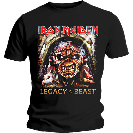 Iron Maiden Unisex T-Shirt: Legacy Aces T-Shirt