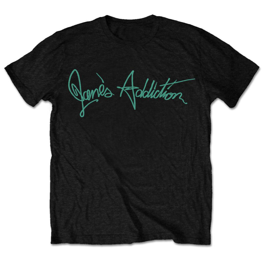 Jane's Addiction Unisex T-Shirt: Script (Retail Pack) T-Shirt
