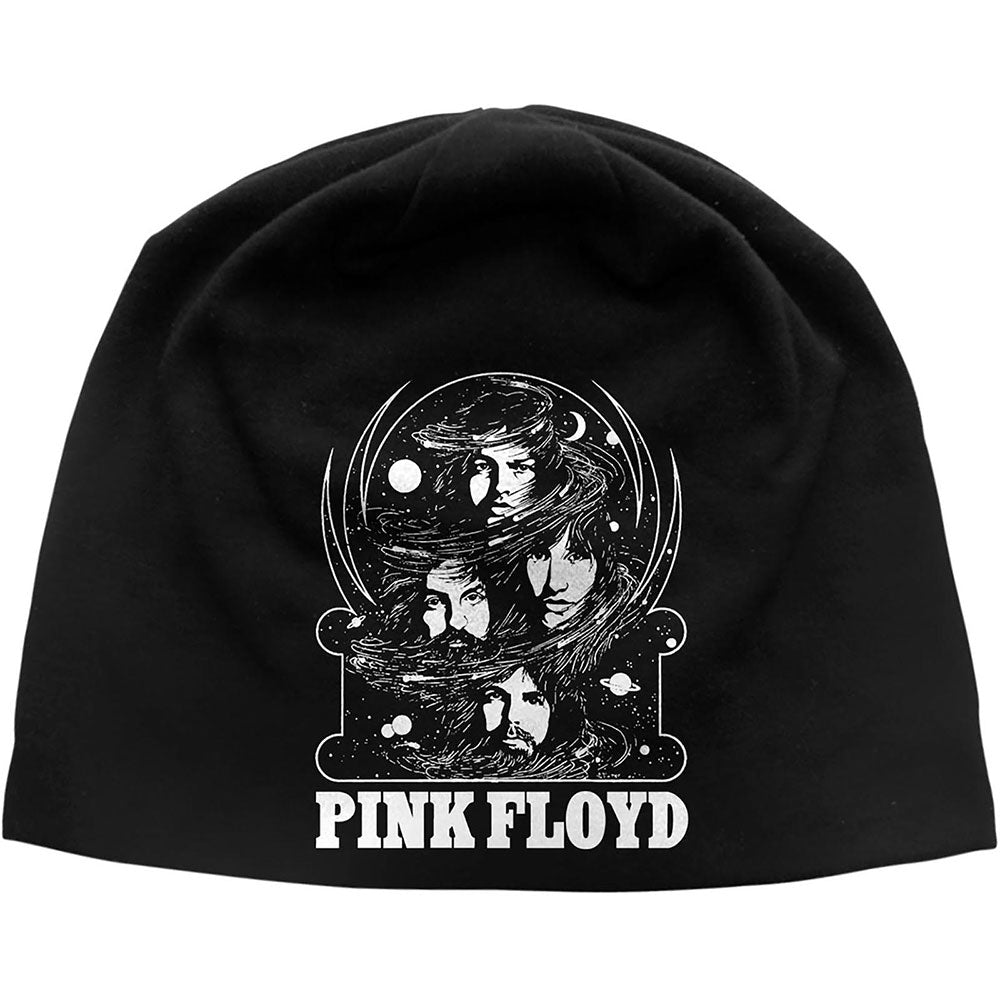Pink Floyd Unisex Beanie Hat: Cosmic Faces Muts