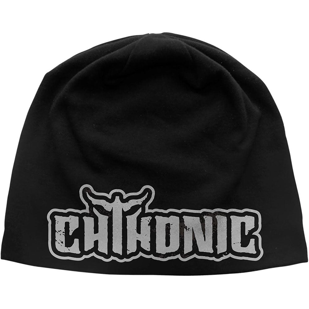 Chthonic Unisex Beanie Hat: Logo Muts
