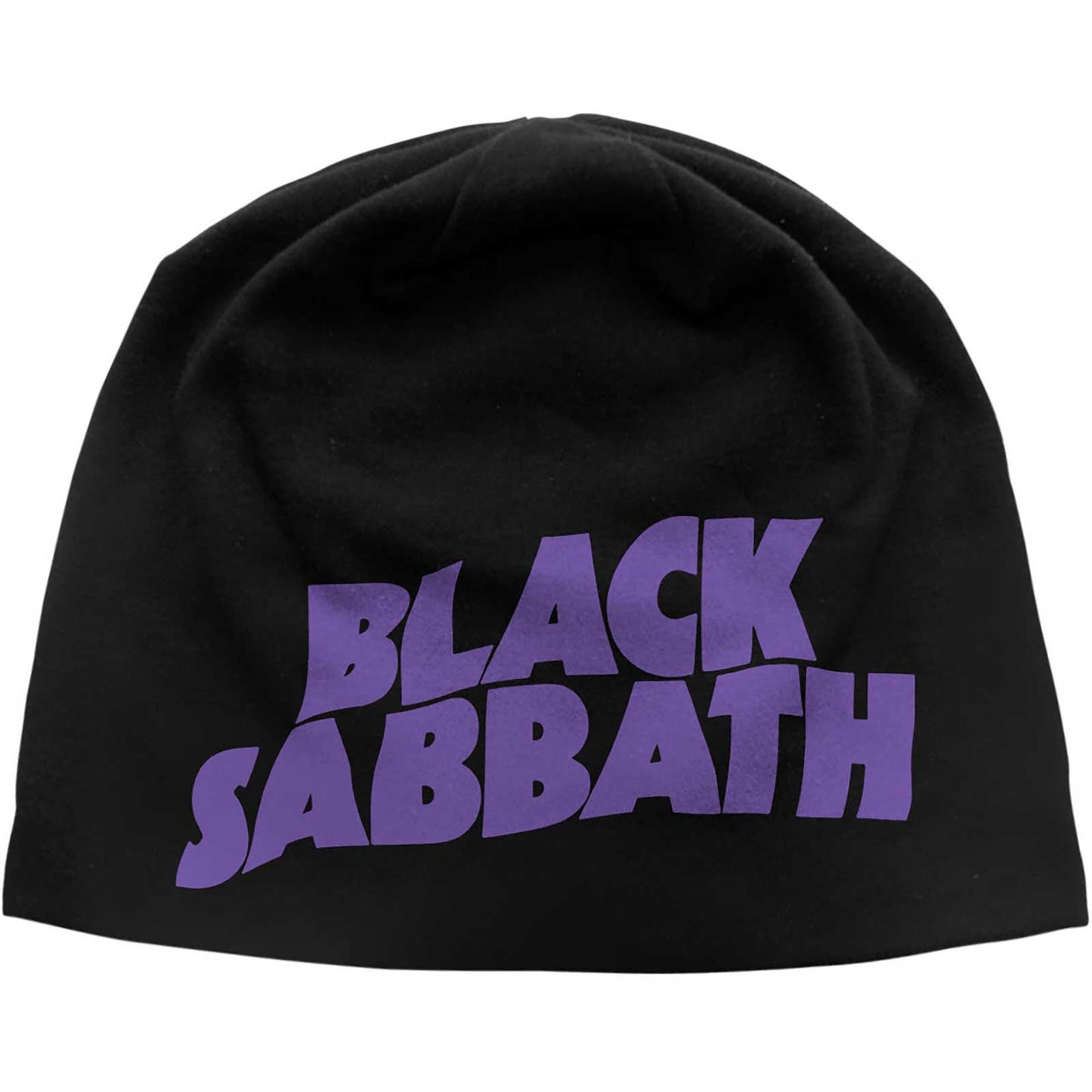 Een foto van een Beanie Hat van Black Sabbath.