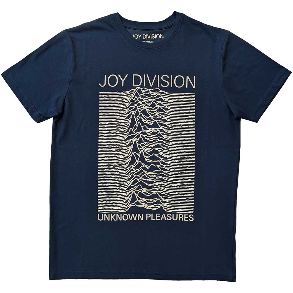 Joy Division Unisex T-Shirt: Unknown Pleasures FP T-Shirt