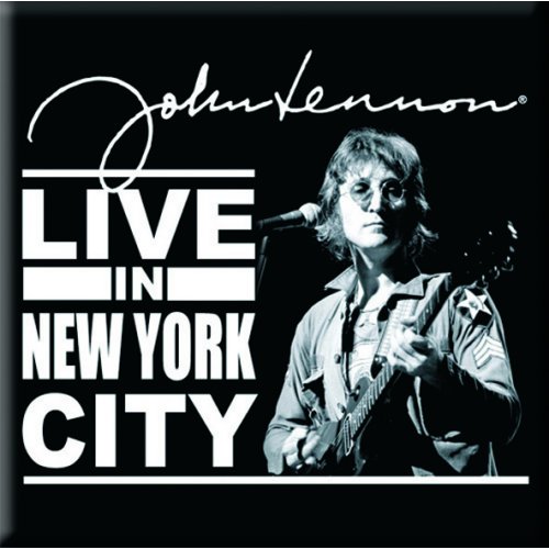 John Lennon Fridge Magnet: Live in New York City Koelkastmagneet