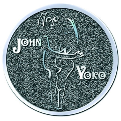 John Lennon Pin Badge: John & Yoko Speld