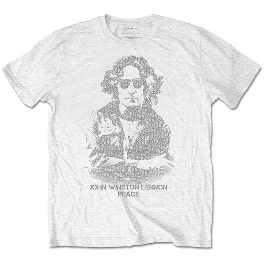 John Lennon Unisex T-Shirt: Peace T-Shirt