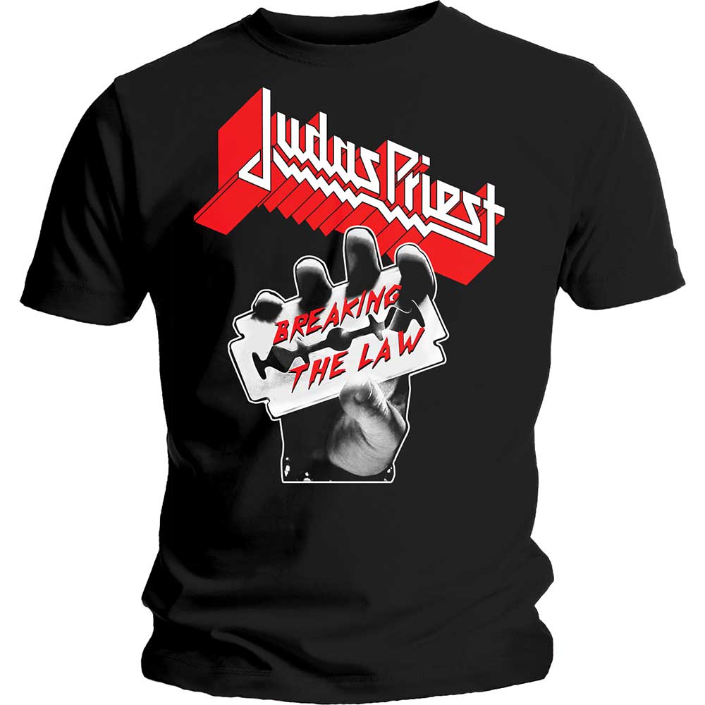 Judas Priest Unisex T-Shirt: Breaking The Law T-Shirt
