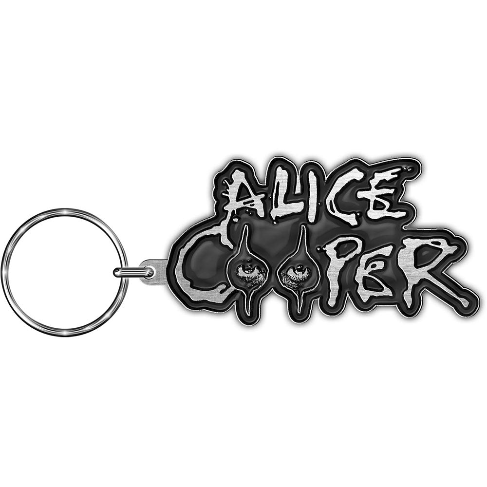 Alice Cooper Keychain: Eyes (Die-Cast Relief) Sleutelhanger