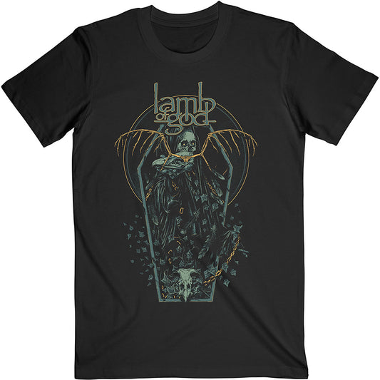 Lamb Of God Unisex T-Shirt: Coffin Kopia T-Shirt