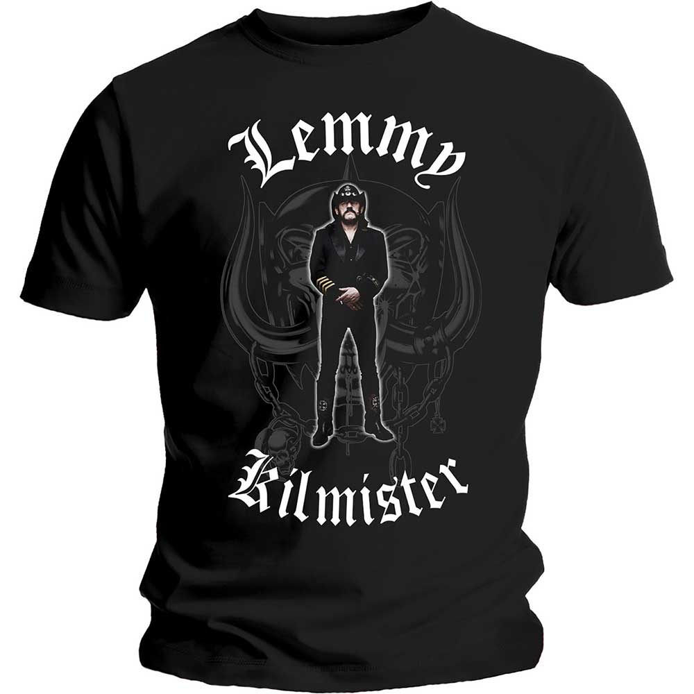 Lemmy Unisex T-Shirt: Memorial Statue T-Shirt