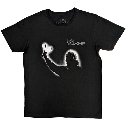 Een foto van een T-Shirt van Liam Gallagher.