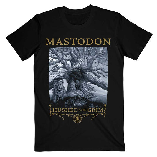 Mastodon Unisex T-Shirt: Hushed & Grim Cover T-Shirt