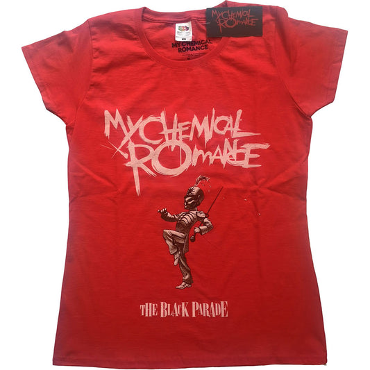 My Chemical Romance Ladies T-Shirt: The Black Parade Cover T-Shirt