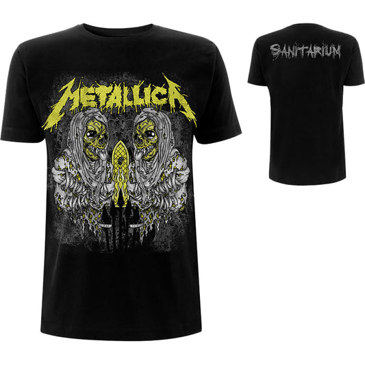 Metallica Unisex T-Shirt: Sanitarium (Back Print) T-Shirt