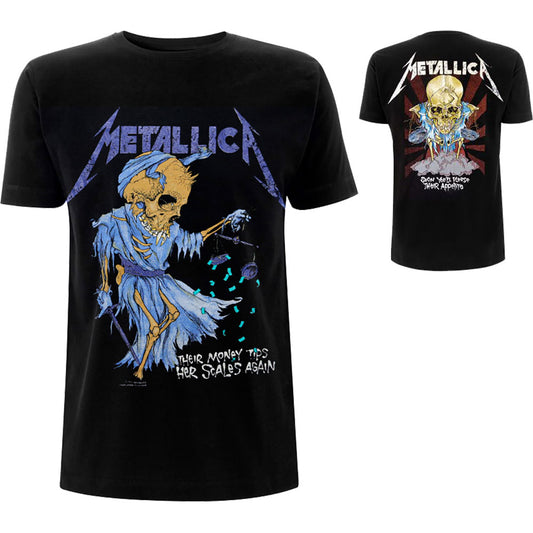 Metallica Unisex T-Shirt: Doris (Back Print) T-Shirt