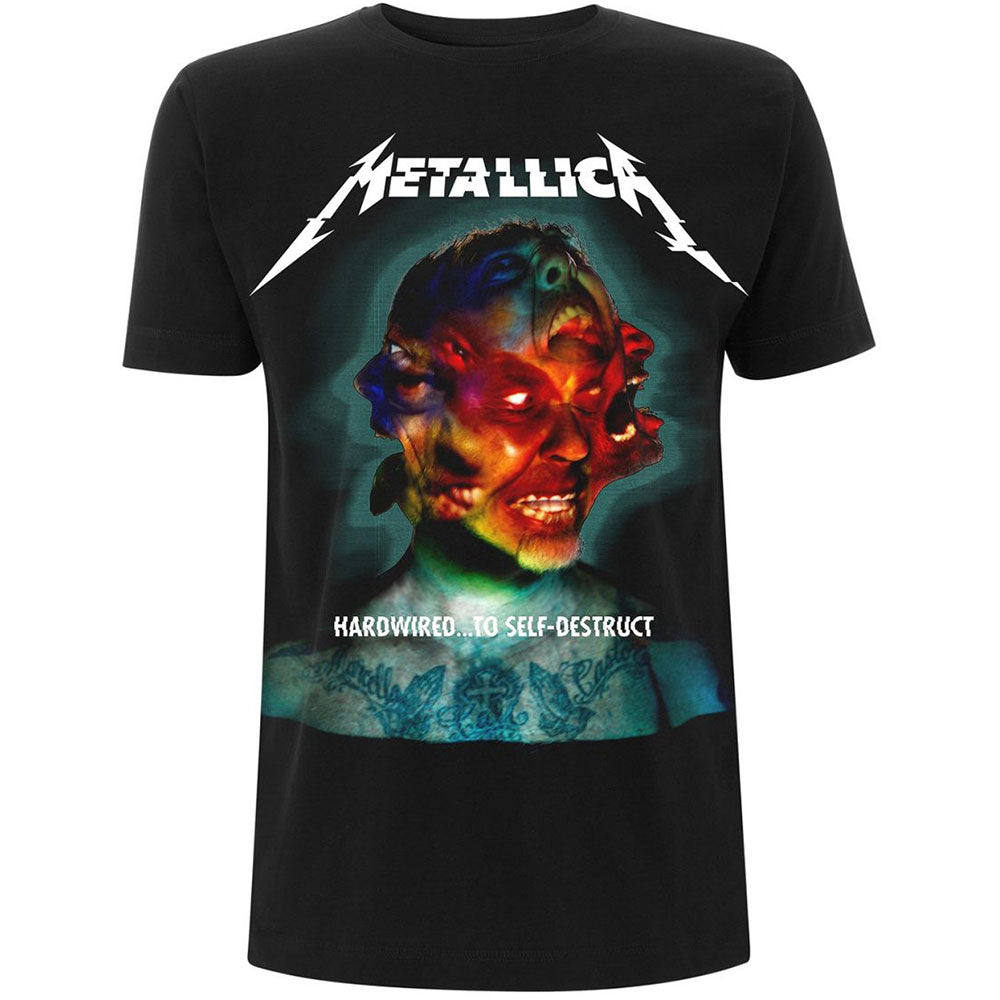 Metallica Unisex T-Shirt: Hardwired Album Cover T-Shirt