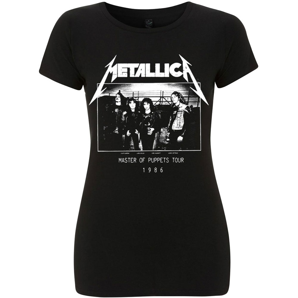 Metallica Ladies T-Shirt: MOP Photo Damage Inc Tour T-Shirt