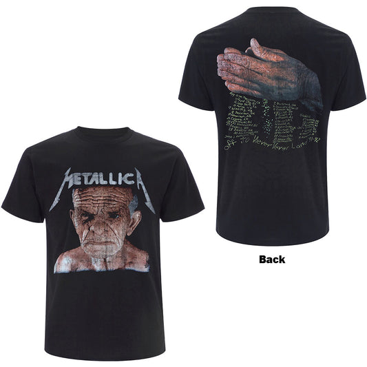 Metallica Unisex T-Shirt: Neverland (Back Print) T-Shirt