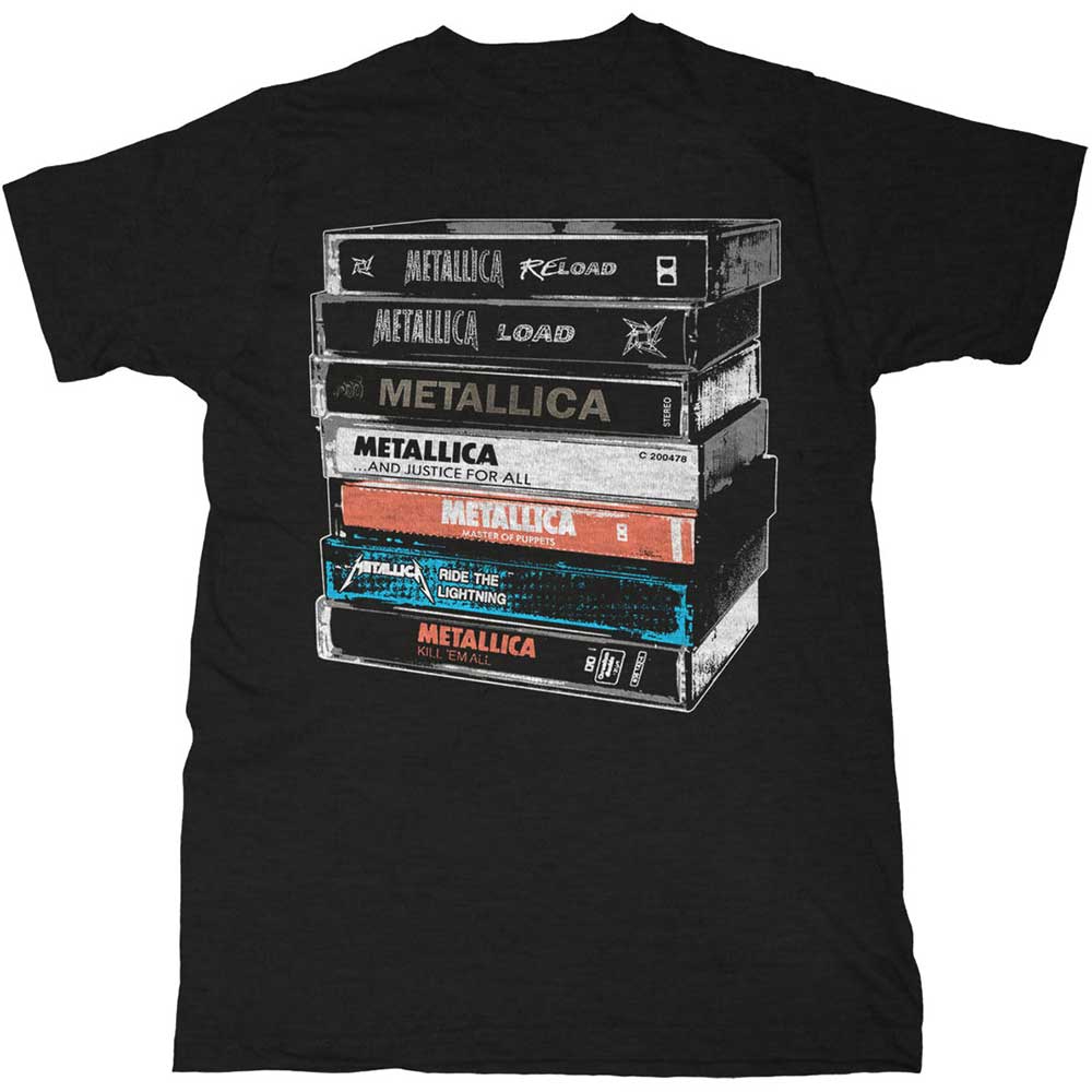 Metallica Unisex T-Shirt: Cassette T-Shirt