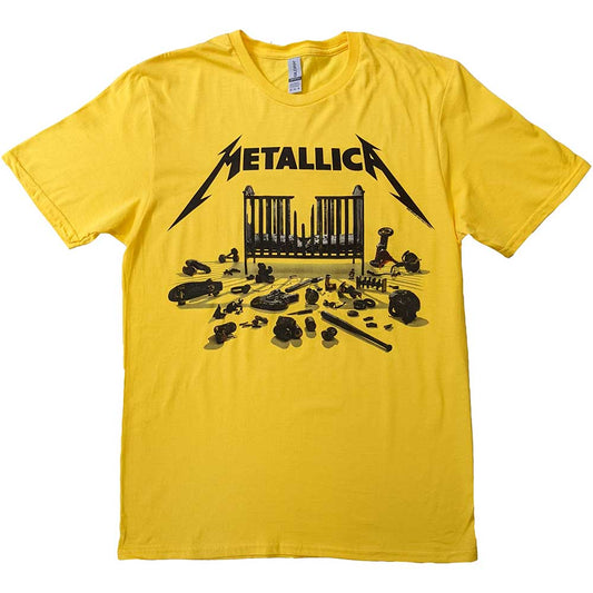 Metallica Unisex T-Shirt: 72 Seasons Simplified Cover T-Shirt