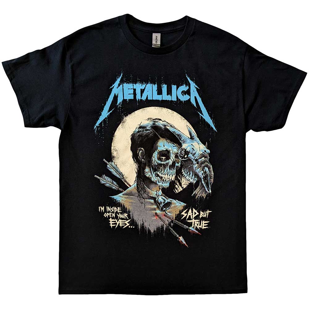 Metallica Unisex T-Shirt: Sad But True Poster T-Shirt