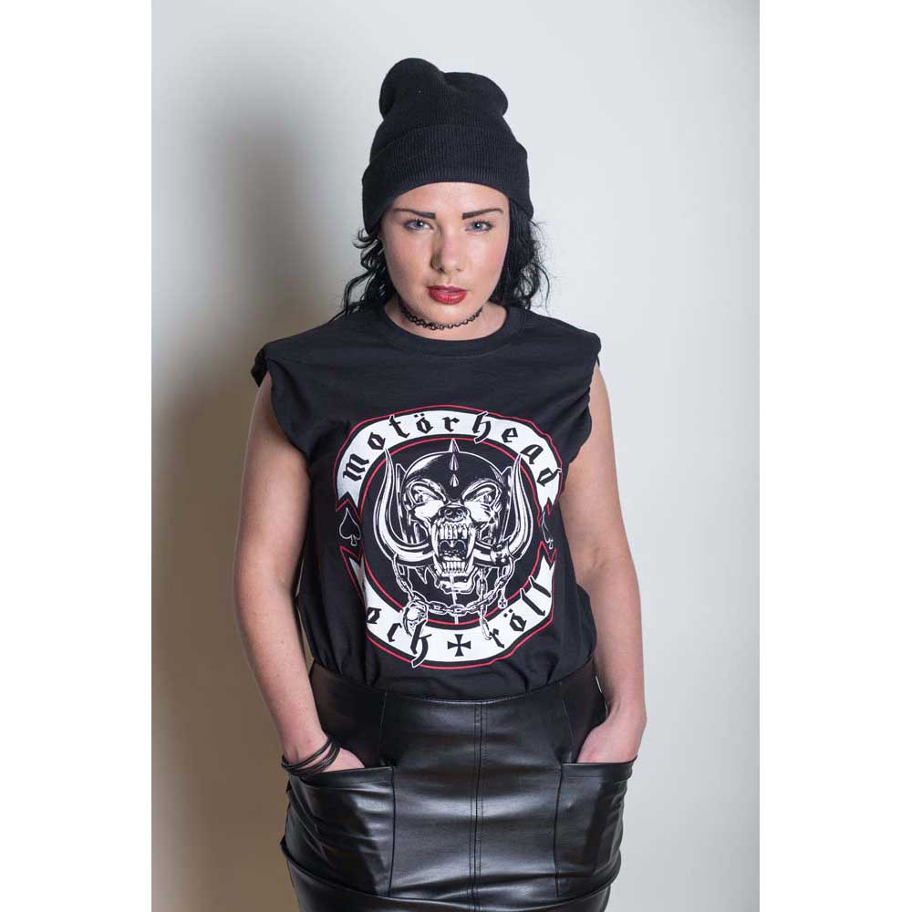 Motorhead Unisex T-Shirt: Biker Badge T-Shirt
