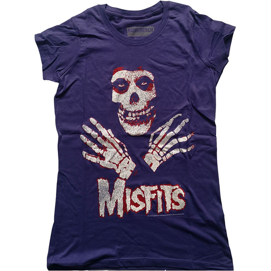 Misfits Ladies T-Shirt: Hands T-Shirt