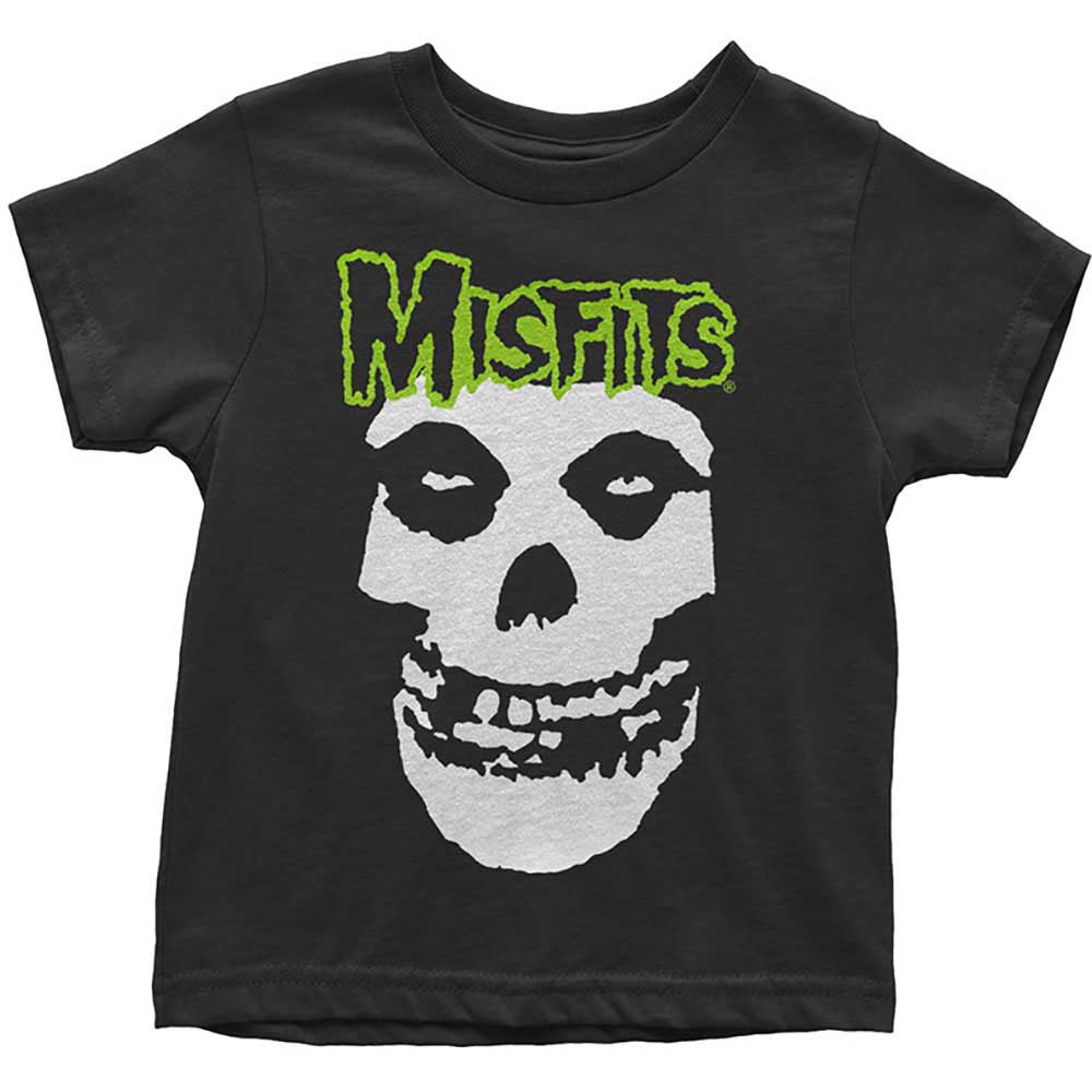 Misfits Kids Toddler T-Shirt: Skull & Logo Toddler T-Shirt