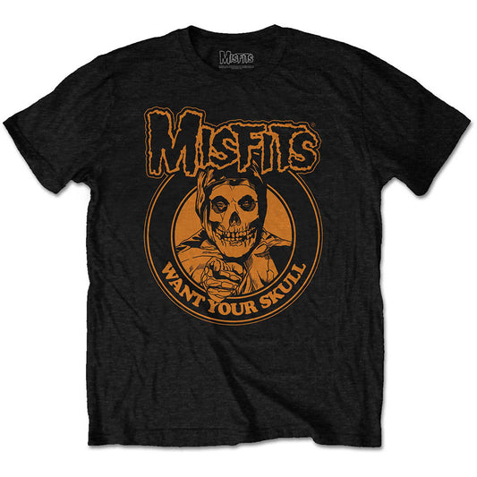 Misfits Unisex T-Shirt: Want Your Skull T-Shirt
