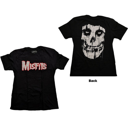 Misfits Unisex T-Shirt: Streak (Back Print) T-Shirt