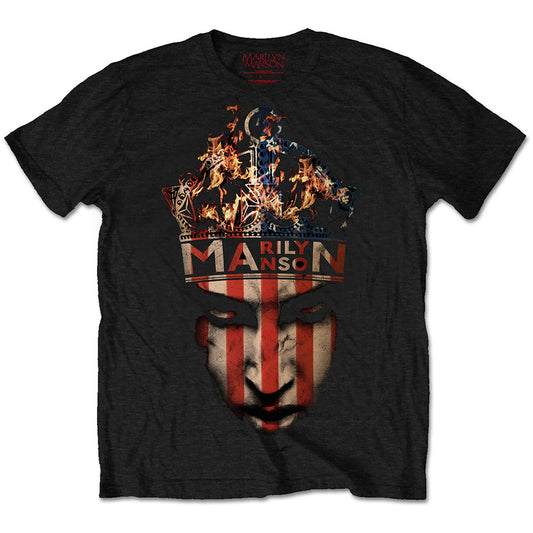 Marilyn Manson Unisex T-Shirt: Crown T-Shirt