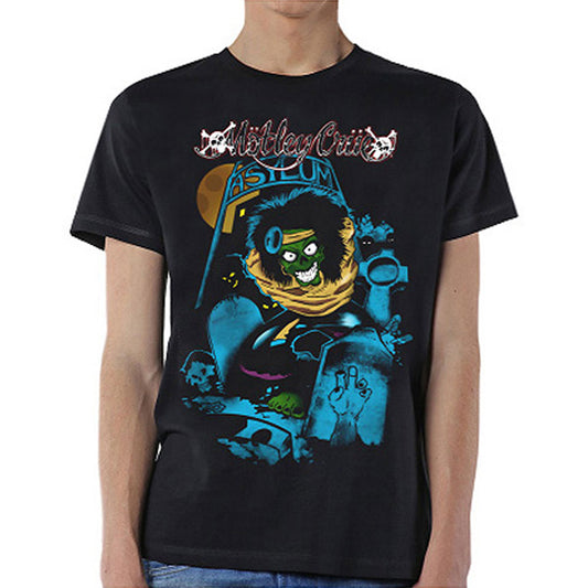 Een foto van een T-Shirt van Motley Crue.