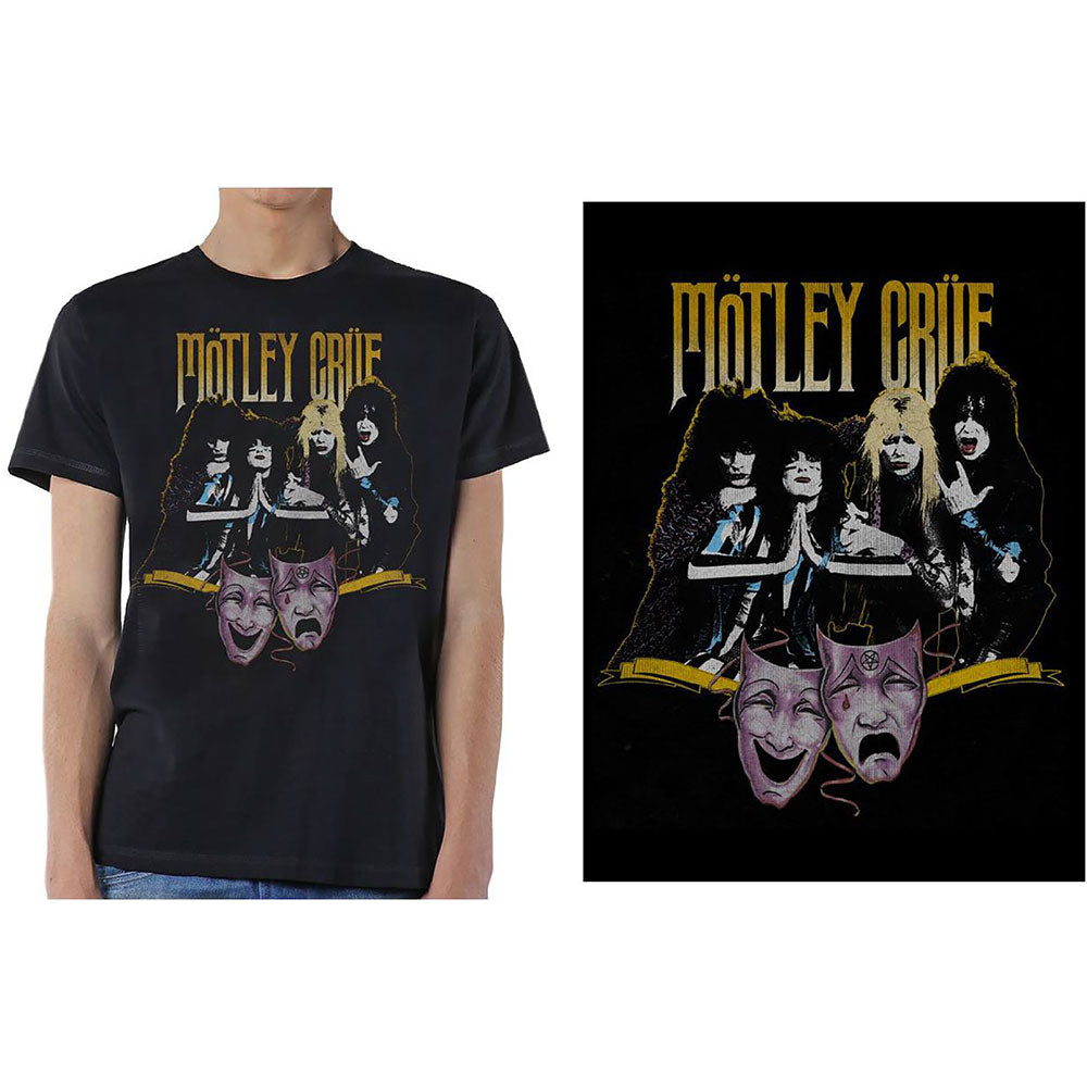 Motley Crue Unisex T-Shirt: Theatre Vintage T-Shirt