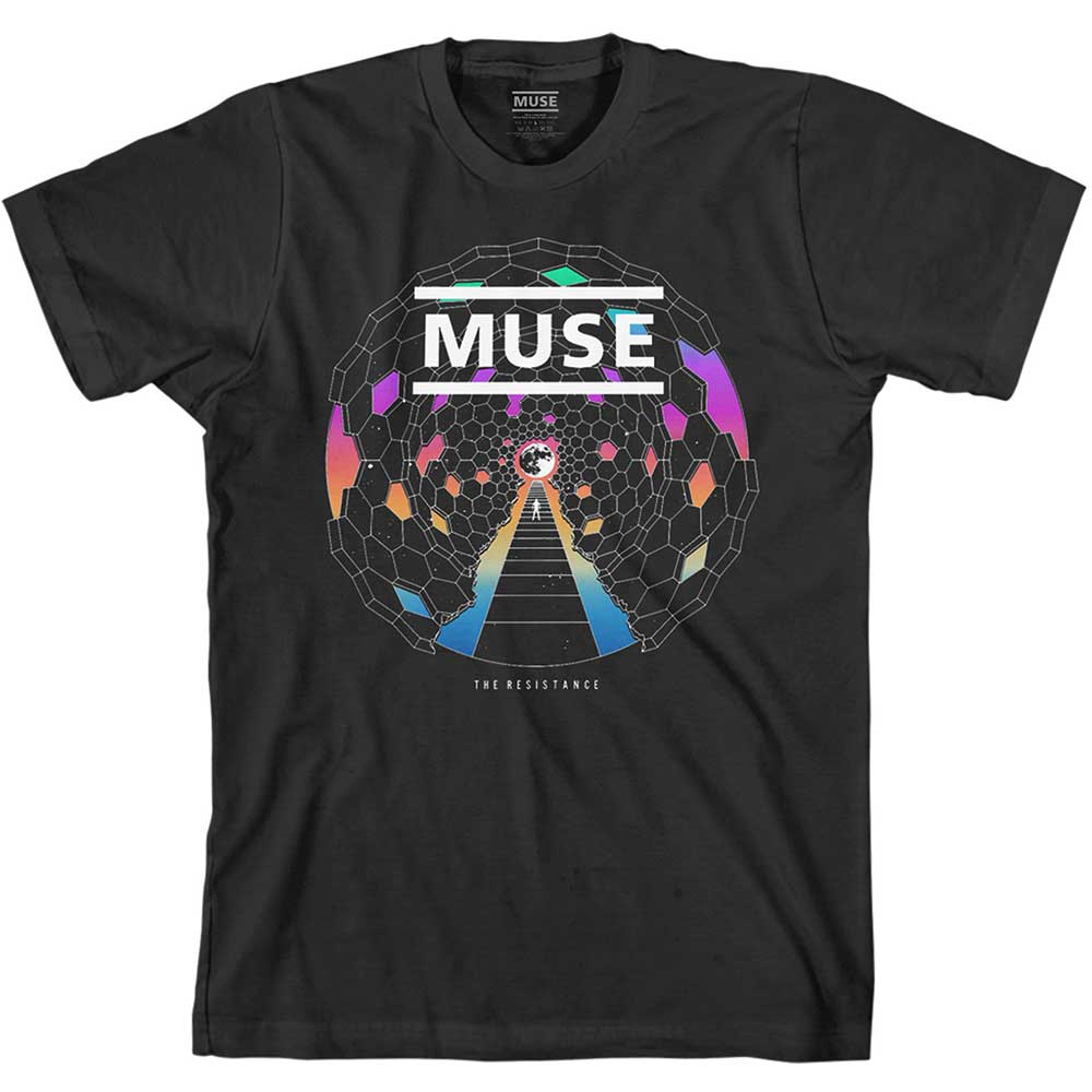 Muse Unisex T-Shirt: Resistance Moon T-Shirt