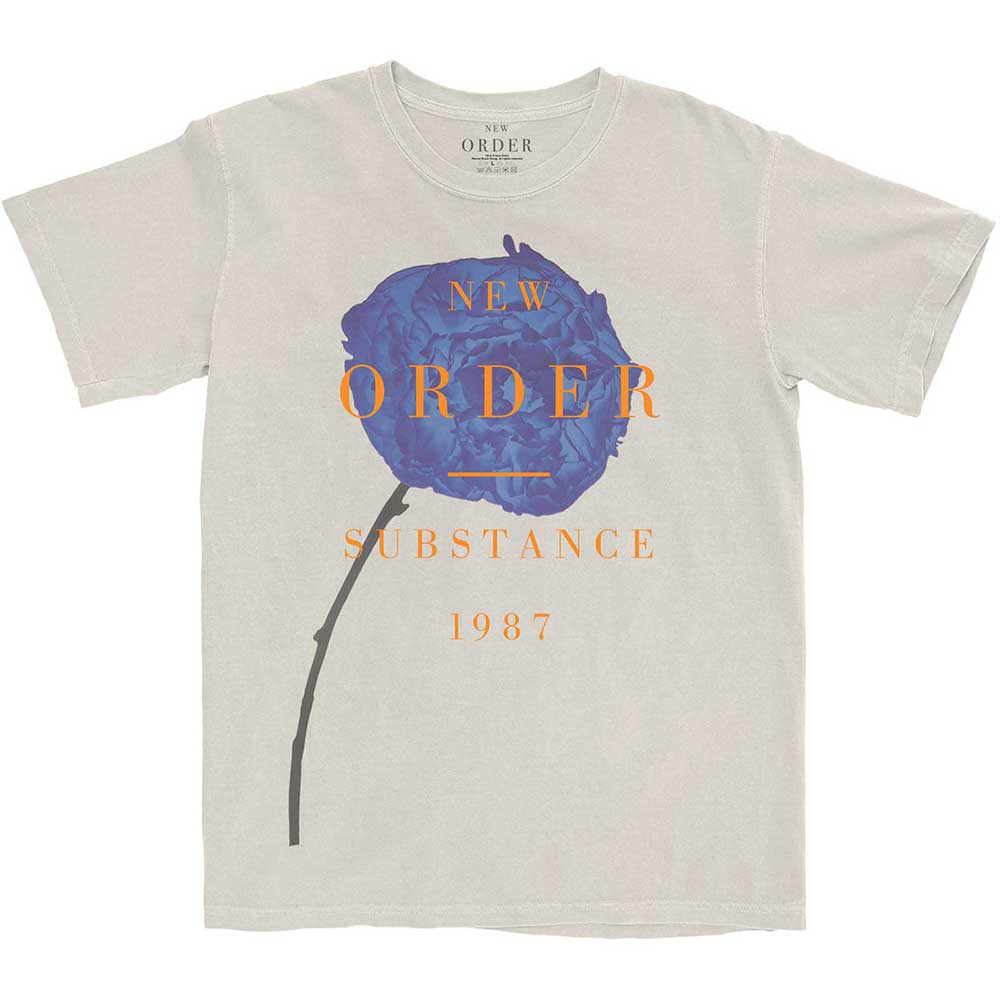 New Order Unisex T-Shirt: Spring Substance (Wash Collection) T-Shirt